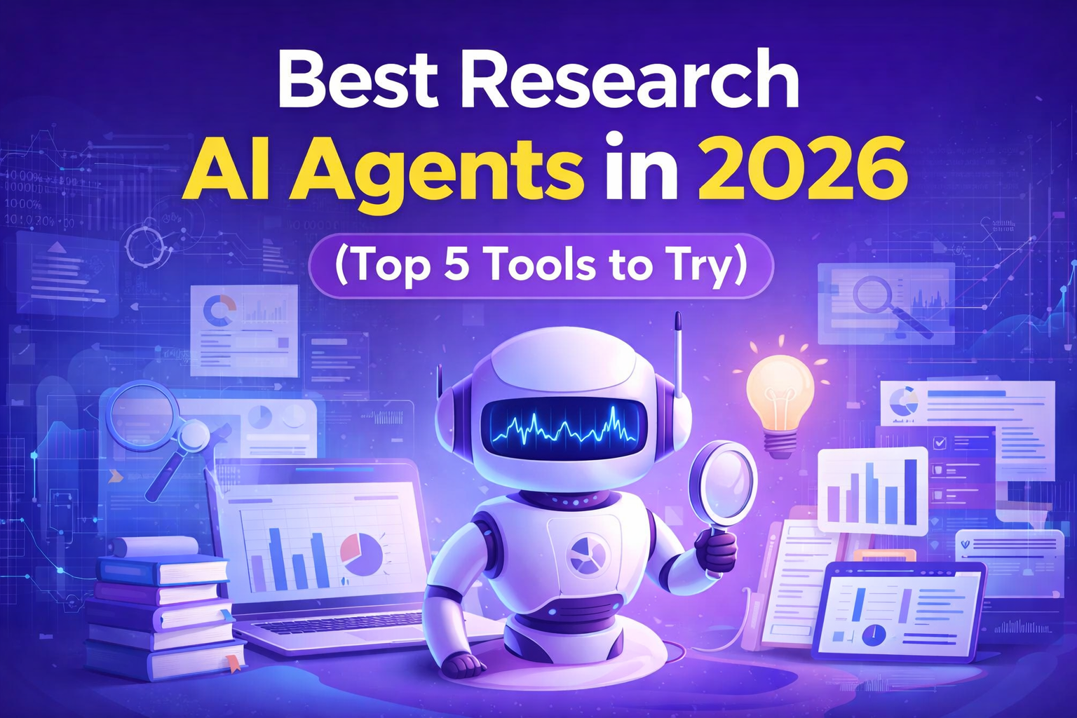 Best Research AI Agents in 2026 (Save Hours of Work Instantly)