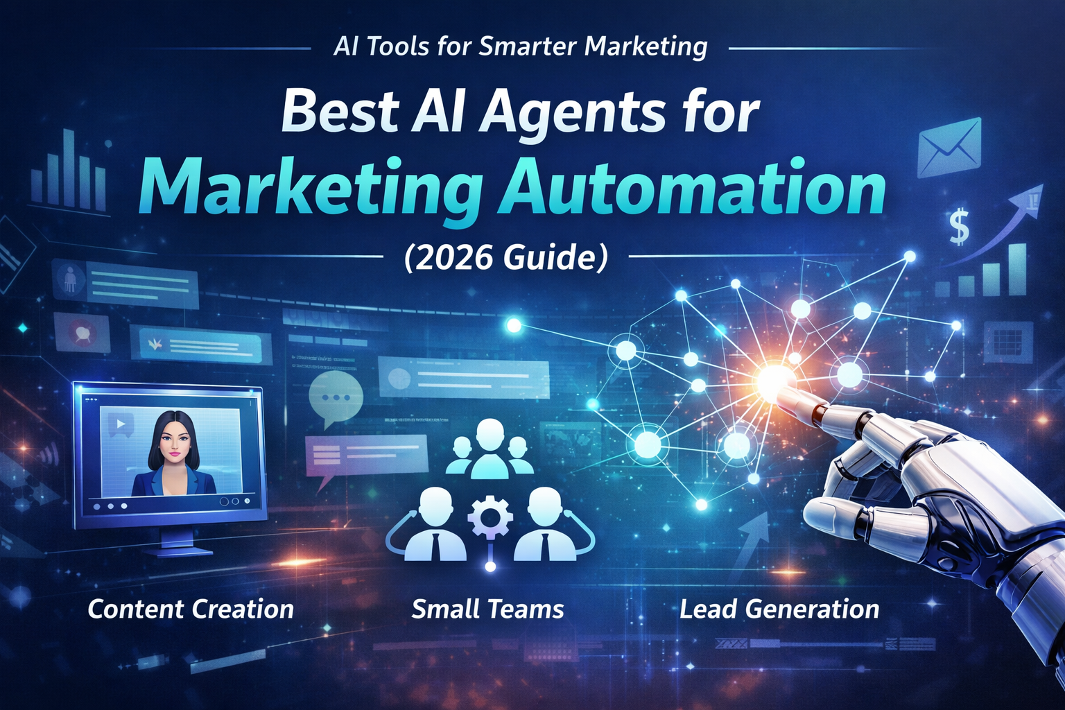 Best AI agents for marketing automation in 2026 with content creation, small teams, and lead generation use cases